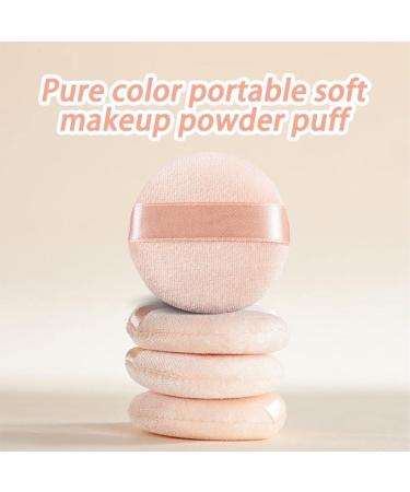 Bontannd 6-Piece Powder Quack Triangle Makeup Puff - Ultra Soft Washable Pure Cotton Velor Cosmetic Sponge Tools - Buy Online on GoSupps.com