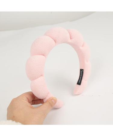 Dalin Spa Headband for Women - Makeup & Skincare Hair Band - Pink - 1 Pc - Buy Online on GoSupps.com