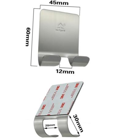 Alipis 3ST Shaver Holder - Sticky Razor Organizer Hooks for Easy Storage & Hanging - Buy Online on GoSupps.com