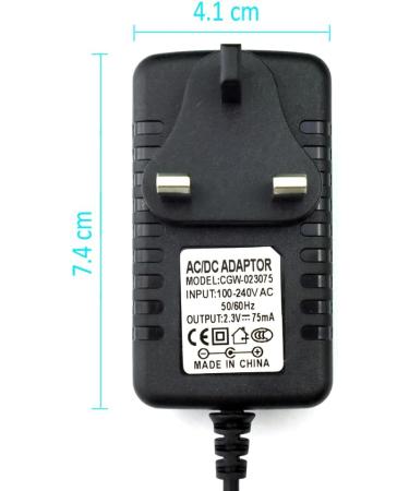 UK Charger Adapter for Braun Beard Trimmer Shaver MGK Series - Compatible with MGK3020, MGK3021, MGK3221, MGK3220, MGK3225, MGK3335 and more - Buy Online on GoSupps.com