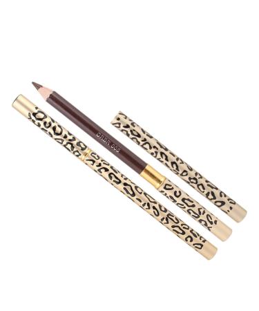 Angoily 2pcs White Eyeliner Beauty Makeup Tools Long Lasting Eyebrow Pencils Gel Make up Eyelash Brush Miss
