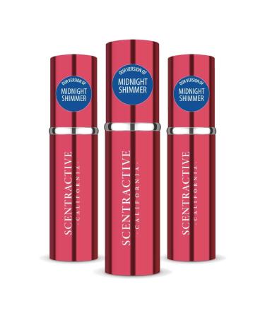 CA Perfume Impression of M. Kors Midnight Shimmer For Women Replica Version Fragrance Dupes Concentrated Long Lasting Eau de Parfum Spray Refillable Atomizer Bottle 0.17 Fl Oz/5ml-X3 M. KORS MIDNIGHT SHIMMER IMPRESSION 0.51 Fl Oz (Pack of 1)