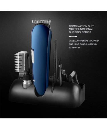 Buy 5-in-1 Hair Clippers for Men | Multifunctional USB Rechargeable Trimmer & Shaver | Perfect Beard Nose Ear & Eyebrow Grooming - Buy Online on GoSupps.com
