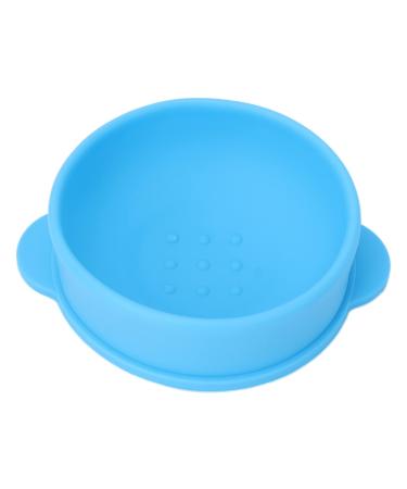 Silicone wax heating insert silicone wax bowl for wax warmer reusable wax warming wax shell accessories (blue)