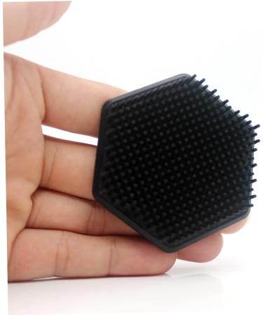 Housoutil Silicone Face Brush Scalp Exfoliator Bath Brush Facial Tool Skin Care Sponge Scrubber Deep Cleaning Facial Brush Silicone Brush Take a Bath Silica Gel Miss - Buy Online on GoSupps.com