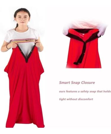 Bossge Sensory Body Sock for Children & Adults Deep Pressure Relaxation Toy for Autism & Sensory Processing Disorder (Large Red - 71*142cm) - Buy Online on GoSupps.com