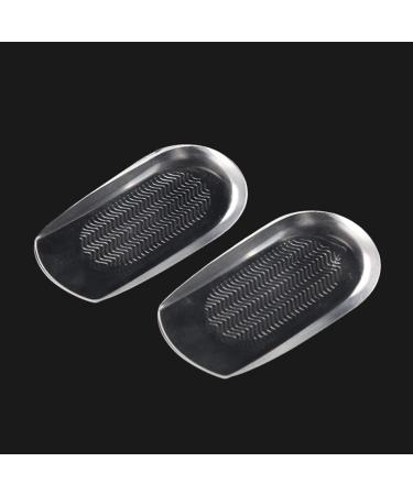 PLAFOPE Anti-Slip Heel Protectors Half Insoles - Transparent Gel Cups for Foot Care in High Heels - Buy Online on GoSupps.com
