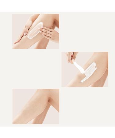 Puwaiio Hair Removal Cream Sensitive Skin Moisturizing Body Hair Removal Shaving Gel Products with Spatula Applicator Lotion Wax for Chin Legs Girls Armpits Men - Buy Online on GoSupps.com