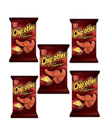 Sabritas Habanero Barcel Chipotles (BOX WITH 5 BAGS) 62 grams each Barcel Chipotles (BOX WITH 5 BAGS) 62g each