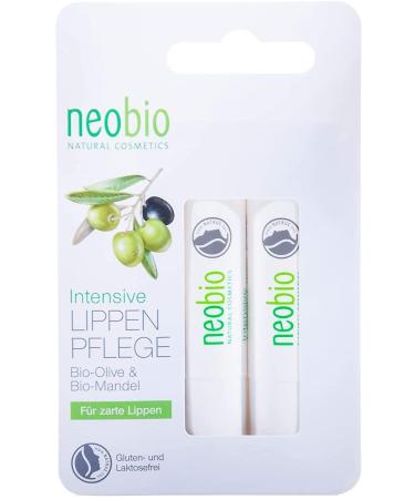 Neobio lip care 4.8 grams 2 pieces