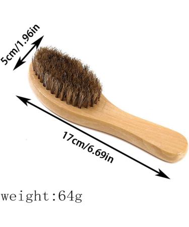 Premium Dusarls Boar Bristle Shaving Brush - Wood Handle Portable Barber Tool for Natural Beard Care - Buy Online on GoSupps.com