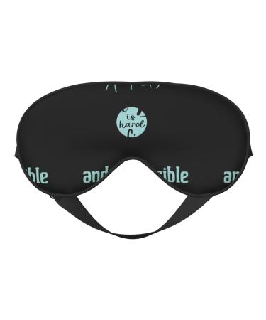 A Truly Great Boss Sleep Mask Adjustable Double -Sided Eye Mask Soft Sleeping Eye Covers for Sleeping Perfect Shading Reduce Eye Edema