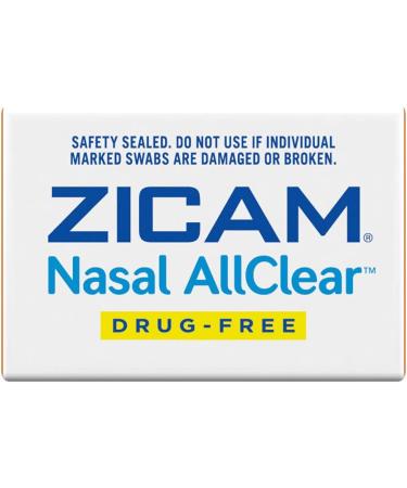 Zicam Nasal AllClear Triple Action Cleanser with Cooling Menthol - 10 Count - Buy Online on GoSupps.com