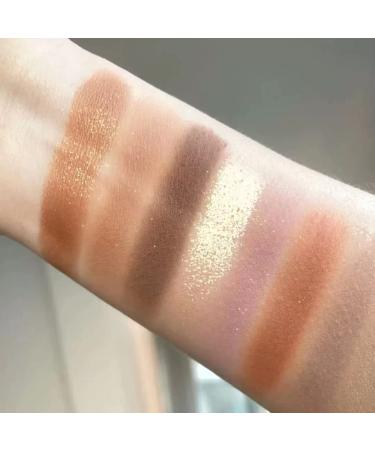 JIALII 26 Colors Eyeshadow Palette Highlight Blush Pearl Matte Glitter Eyeshadow 20 Eyeshadow and 6 Contouring Palette with - Buy Online on GoSupps.com
