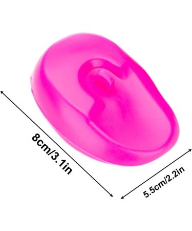 Silicone Ear Covers - Ear Earmuffs Ear Covers Hair Dye Earmuffs Silicone Reusable Ear Protectors Hair Perm Shield Ear Shower Covers Pink - Buy Online on GoSupps.com