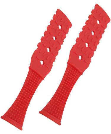 Milist 2 Massage Bars Gua Sha Scraping Hammer - Red Acupoint Massager for Body & Back Health Care - Buy Online on GoSupps.com