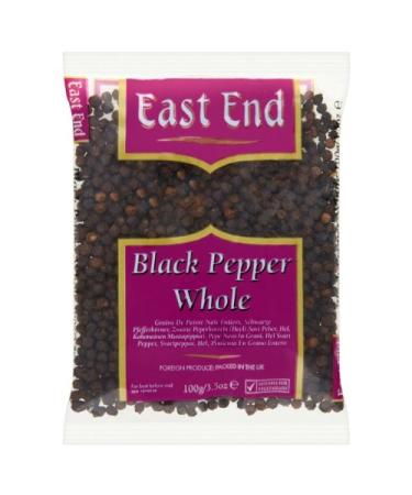 East End East End Whole Black Pepper 100g