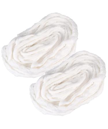 Ipetboom 2 Hairdressing for Skin Care Cotton Hair Towel Manicures Cotton Balls Bulk Hair Coils Stomach Tape Dedicated Makeup Utensils White Absorbent Cotton