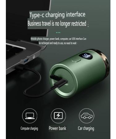 Buy Electric Mini Razor Shaver for Men - Portable Waterproof USB C Charge - Perfect for Travel & Home Use (Gray - Buy Online on GoSupps.com