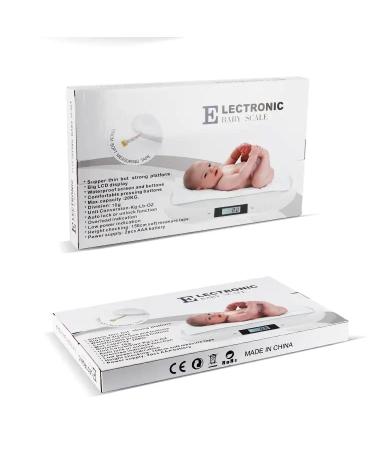 Flat Digital Baby Scale - 20kg Capacity for Infants & Pets - Accurate Breastfeeding & Child Weight Measurement - Buy Online on GoSupps.com