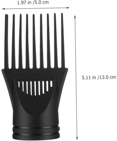 Balacoo 2pcs Hair Dryer Comb Spray Nozzle Professional Hair Dryer Blow Dryer Comb Attachment Modeling Tool - Buy Online on GoSupps.com