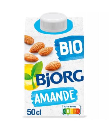 Boissons v g tales Bjorg Lait D'Amande Bio 50Cl - Boisson v g tale riche en nutriments et en saveurs sans lactose ni gluten. Id al pour une - Lot De 4 - Vendu Par Lot