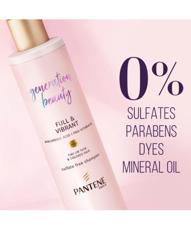 Buy Pantene Generation Beauty Full & Vibrant Shampoo with Hyaluronic Acid - 9.6 Fl Oz | International Shipping Available - Buy Online on GoSupps.com