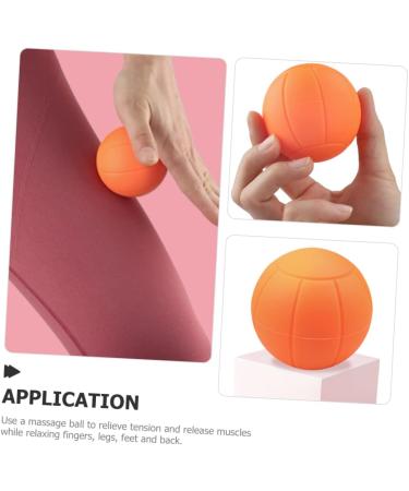 JECOMPRIS Myofascial Release Massage Ball - Silicone Muscle Ball for Yoga Fitness & Ice Hockey | International Shipping - Buy Online on GoSupps.com