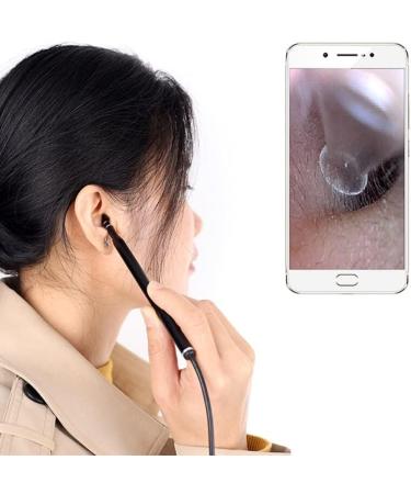 Ear Cleaning Endoscope Spoon with 6 LED Lights - Camera Ear Picker Wax Removal Kit - Buy Online on GoSupps.com