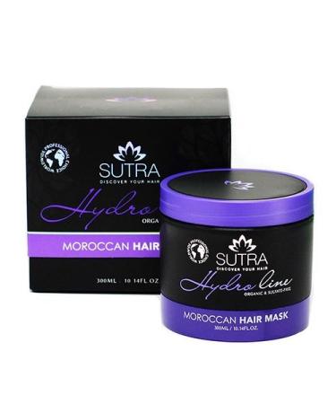 SUTRA Professional Moroccan Hair Mask - Organic Deep Conditioning Treatment - Jojoba & Vitamin E Oil - 10.14 oz - Buy Online on GoSupps.com