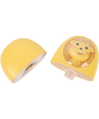 Face Steamer USB Rechargeable Mini Facial Mist Sprayer Cute Animal Design Vibration Compact and Small 35ml Water Tank for Traveling (Yellow) - Buy Online on GoSupps.com