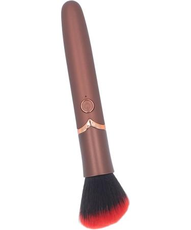 Electric Makeup Brush Soft Bristles Waterproof Compact & Quiet Versatile & Efficient for Contouring Highlight Airbrush (Brown) - Buy Online on GoSupps.com