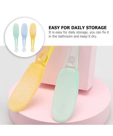 Minkissy 3-Piece Foot File Set | Callus Remover Foot Scrubber & Peeling Stone for Smooth Soft Feet | Ideal Foot Care Tool - Buy Online on GoSupps.com