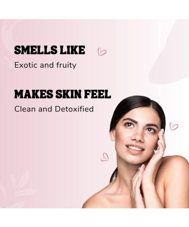 Ba ebeau Blackcurrant Splash Exfoliating Body Wash & Shower Gel for Men & Women | Gentle Exfoliation with Charcoal Beads - 300ml - Buy Online on GoSupps.com