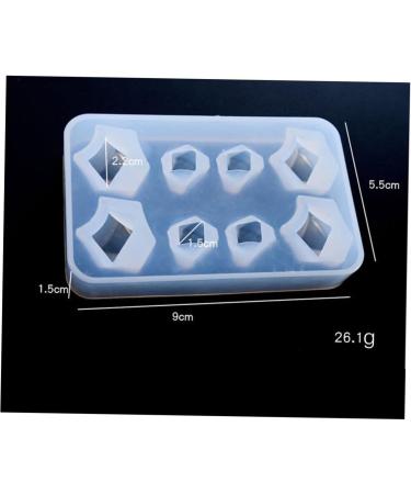 NUOBESTY Silicone Mold 3pcs Ice Cube Mold Silicone Molds Silicone Gel Mould Pendant Making Tool Ice Block Mold Crystal Cake Mold Crystal Drop Gel Mold As Shownx3pcs mediumx3pcs - Buy Online on GoSupps.com