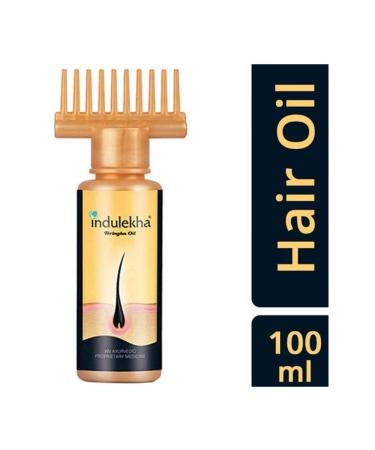 Indulekha Bhringa Hair Care Oil Pack - Set of 4 | Nourishing Hair Treatment - Buy Online on GoSupps.com