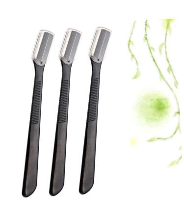 FRCOLOR 36 STK Eyebrow Razor - Precision Face Razor with Cover | Black Hair Removal Tool for Perfect Brows - Shop Internationally - Buy Online on GoSupps.com