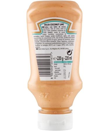 Heinz Salsa Coconut Lime Coconut Lime Sauce 220g - Buy Online on GoSupps.com