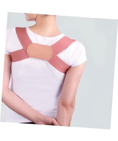 Back Brace Straightener Belt - Electronic Posture Corrector & Anti Hunchback Support Strap - Pink Polyester - Adjustable Comfort for Men & Women - Perfect Posture Trainer 22x14x2cm - Buy Online on GoSupps.com