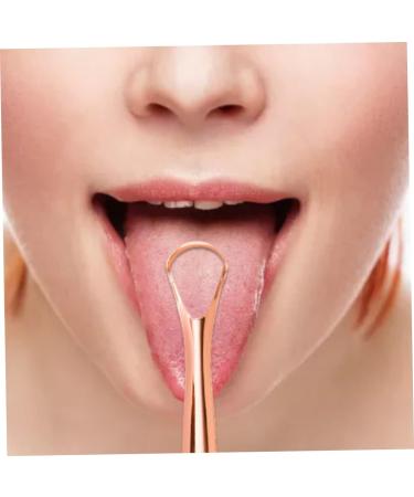 Stainless Steel Tongue Scraper Set - 3pcs Dental Cleaner Tool with Case for Oral Hygiene - Buy Online on GoSupps.com