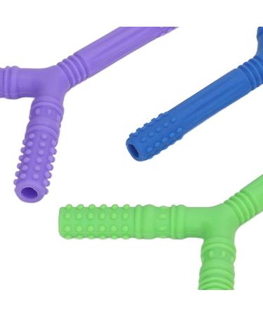 5PCS Hollow Teeth Grinding Soft Silicone Baby Teething Sticks - Teething Toys for Infant Toddlers (Style 4) - Buy Online on GoSupps.com