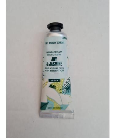 THE BODY SHOP Joy & Jasmine Hand Cream 48HR HYDRATION FLORAL & FESTIVE SCENT VEGAN 30 ML