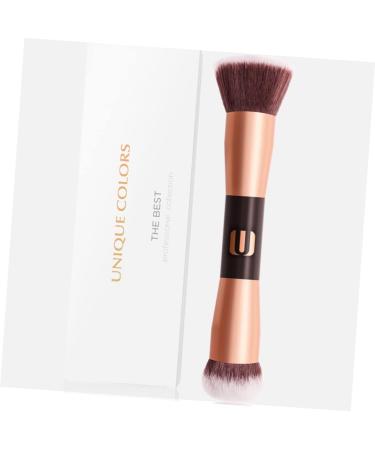 Beavorty 1Pc Double-ended makeup brush Beauty dual ended brush for makeup small blush brush liquid foundation brush Professional Makeup Brush highlight artificial fiber Kira travel - Buy Online on GoSupps.com
