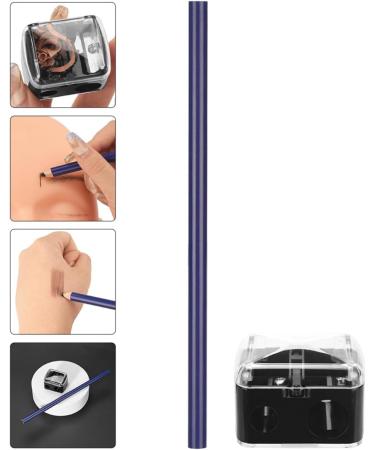 Beatifufu 1 Set Tattoos Positioning Pen Portable Eyebrow Pencils Blue Plastic Beauty Salon Pen Wood - Buy Online on GoSupps.com