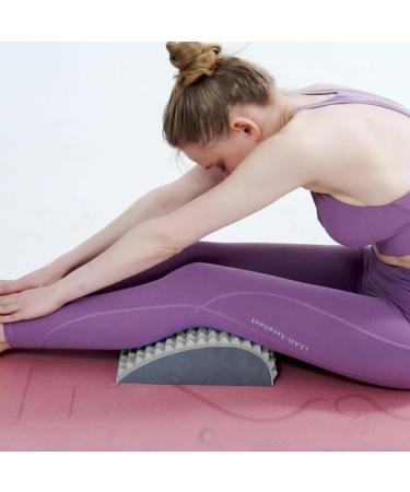 2-in-1 Back & Neck Stretcher Posture Corrector | Back Massage Support & Extension - Gray - Buy Online on GoSupps.com