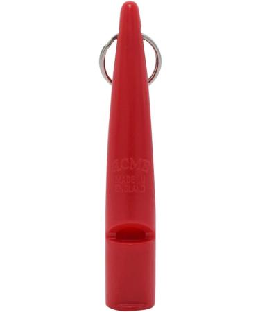ACME Dog Whistle No. 210.5 + Band | Original England | Ideal for Training | Loud Frequency | Robust Material | Carmine Red - Buy Online on GoSupps.com