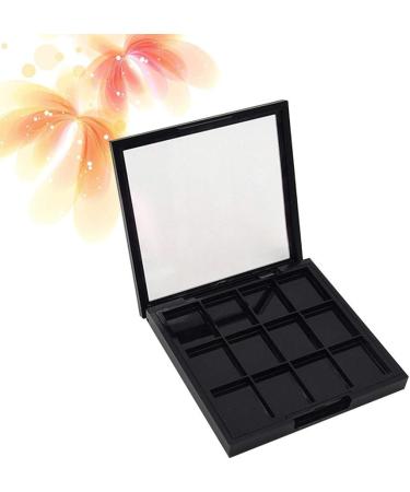 1PC 12 Grids Empty Eyeshadow Dish DIY Eyeshadow Eye Makeup Storage Box for Women Girls Beginners - Buy Online on GoSupps.com