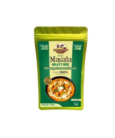 Spicy Gravy Mix/Masala Gravy Mix by Unique Farms Canada (Spicy/Masala Gravy Mix 45g) Yellow Gravy Mix / Spicy Gravy Mix / Masala Gravy Mix 45g
