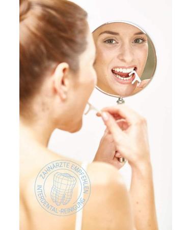 Dentek Fresh & White Dental Floss with Microcrystals - Mint Flavored Interdental Care - 3 Pack of 36 Pieces - Whiter Smiles & Clean Teeth - Buy Online on GoSupps.com