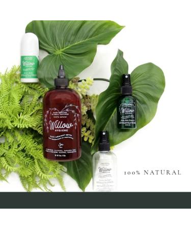 Willow Hygiene Natural Deodorant | Aluminum-Free Sandalwood Roll-On 1.7 oz - Refreshing & Alcohol-Free Body Care - Buy Online on GoSupps.com